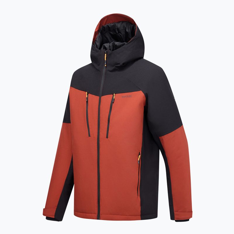 Férfi esőkabát Regatta Highton Stretch Padded Jacket burnt henna/black 12