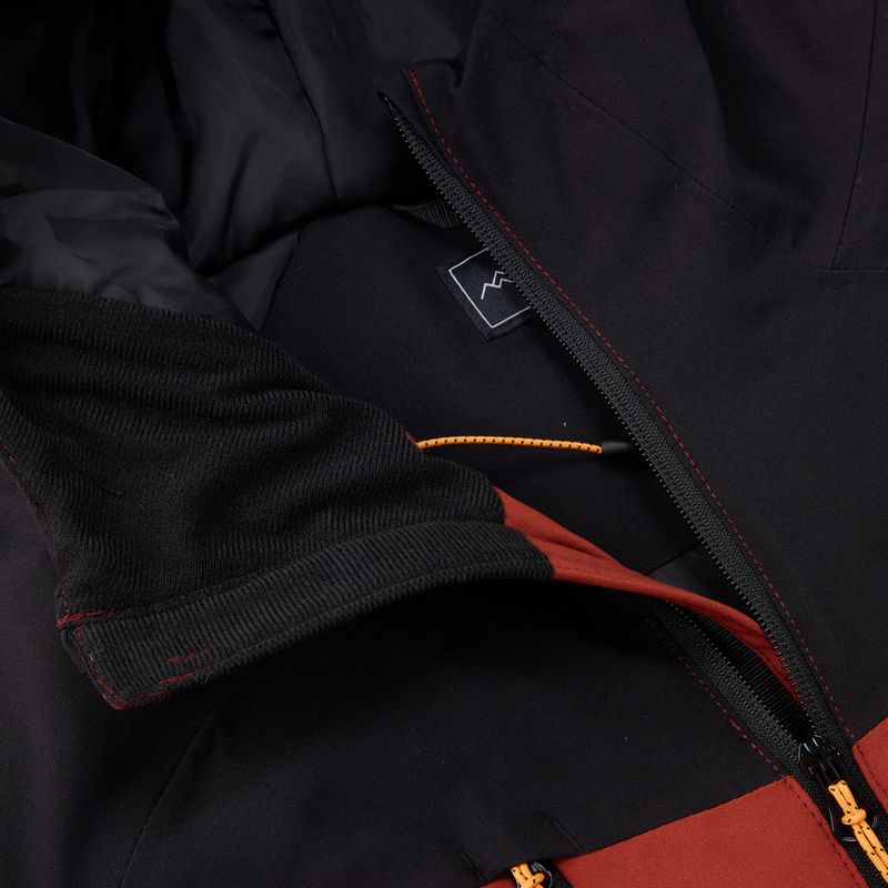 Férfi esőkabát Regatta Highton Stretch Padded Jacket burnt henna/black 13