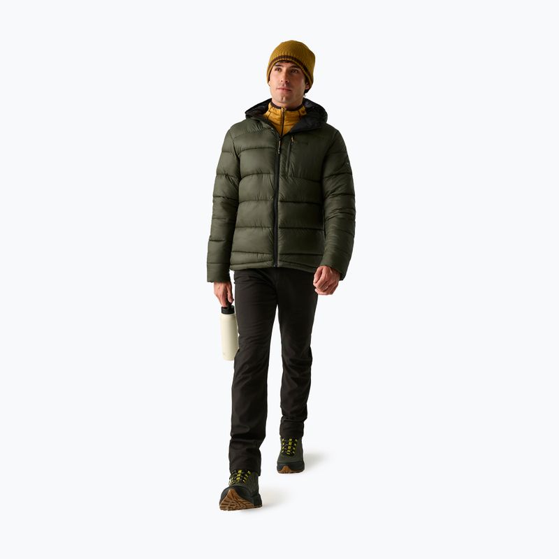 Férfi bélelt kabát REGATTA Munaro dark khaki 2