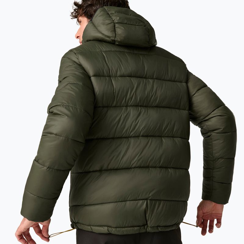 Férfi bélelt kabát REGATTA Munaro dark khaki 4