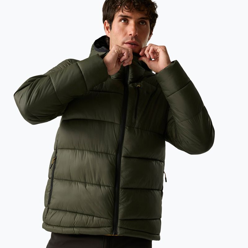 Férfi bélelt kabát REGATTA Munaro dark khaki 6