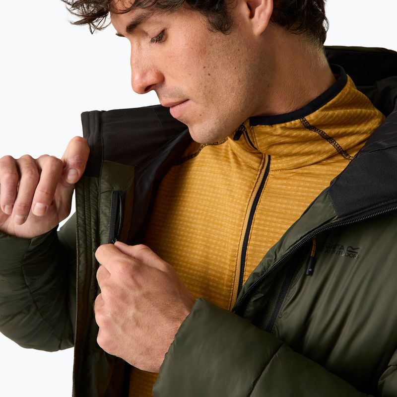 Férfi bélelt kabát REGATTA Munaro dark khaki 10