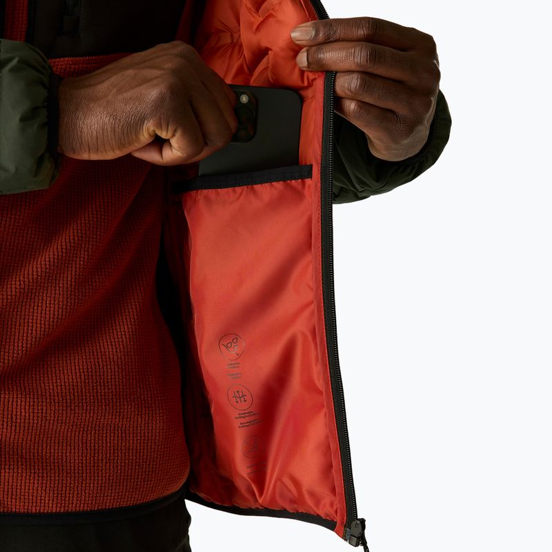 Férfi bélelt kabát REGATTA Astrel dark khaki/rooibos tea 8