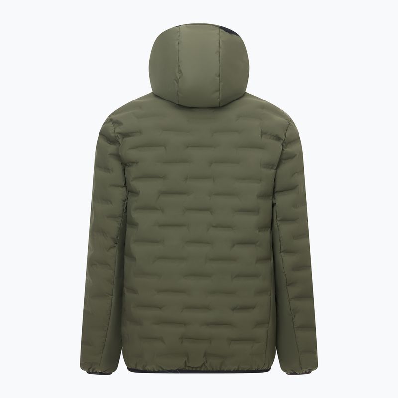 Férfi bélelt kabát REGATTA Astrel dark khaki/rooibos tea 10