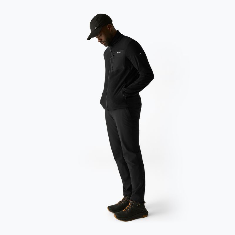 Férfi polár pulóver REGATTA Eadle black 2