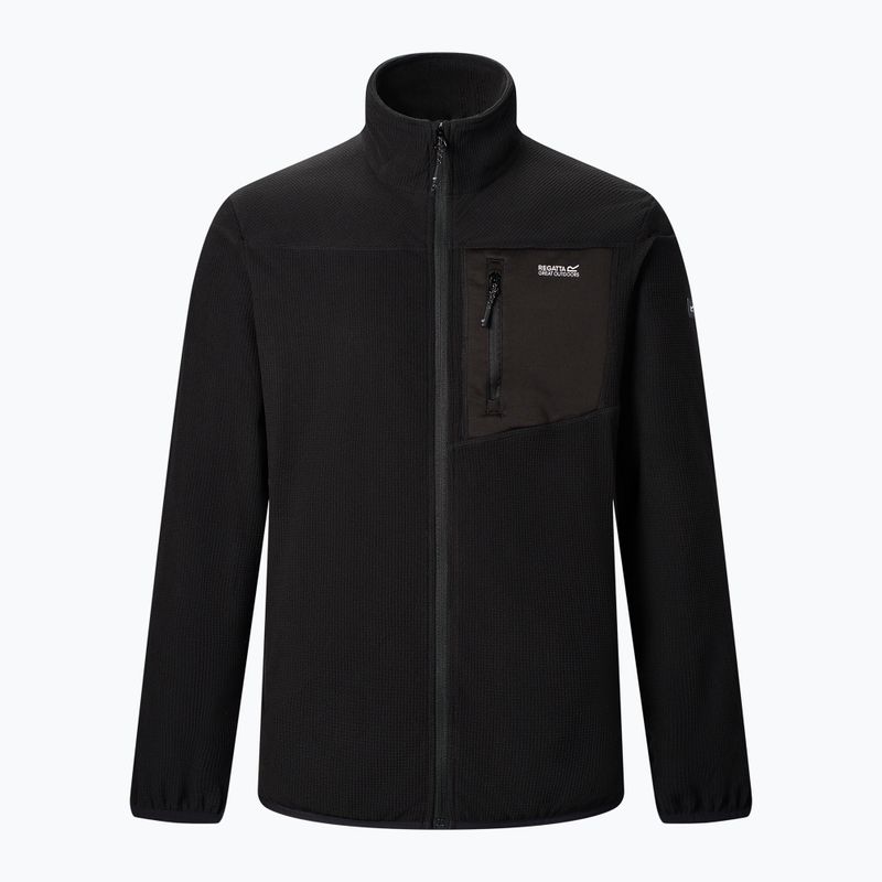 Férfi polár pulóver REGATTA Eadle black 8