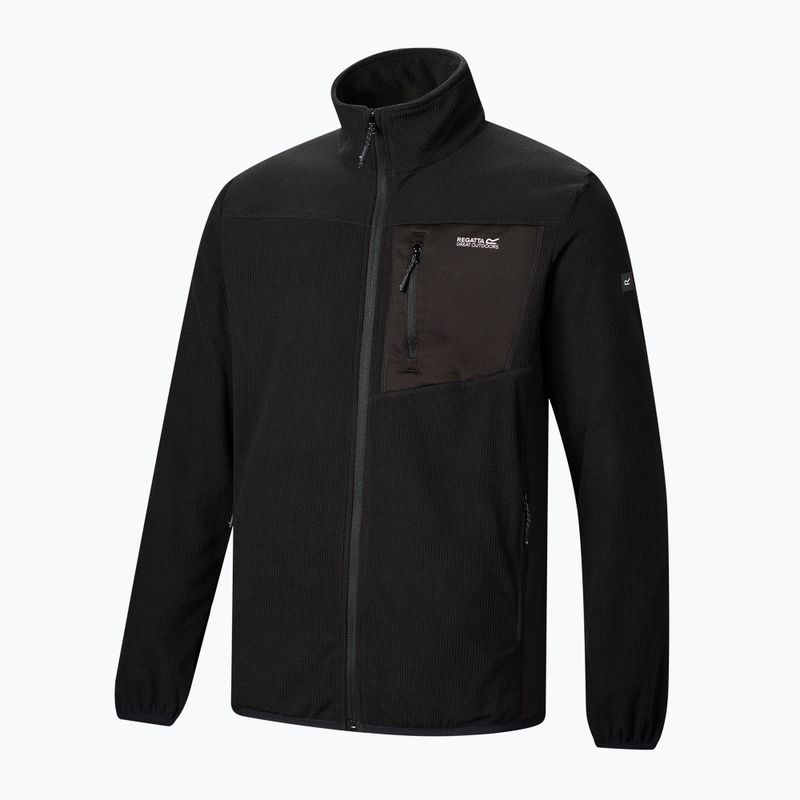 Férfi polár pulóver REGATTA Eadle black 10