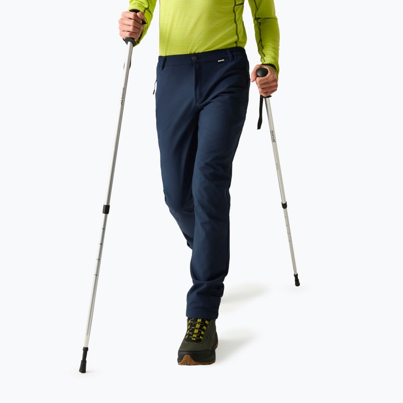 Férfi softshell nadrág REGATTA Geo Softshell navy 3
