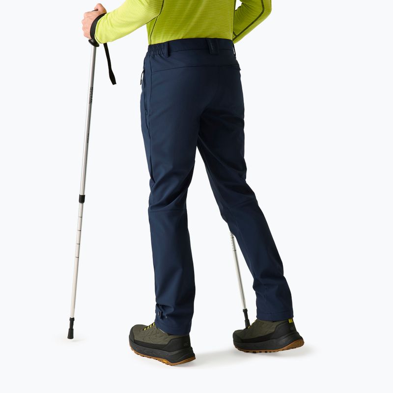 Férfi softshell nadrág REGATTA Geo Softshell navy 4