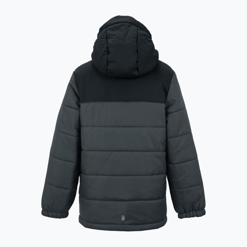 Gyerek bélelt kabát REGATTA Lofthouse black/seal grey 9