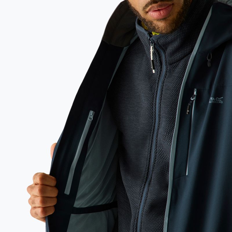 Férfi esőkabát REGATTA Birchdale II navy/dusky blue 7