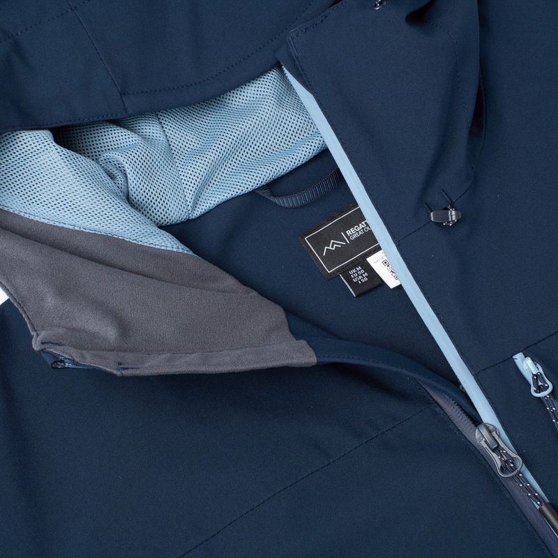 Férfi esőkabát REGATTA Birchdale II navy/dusky blue 13