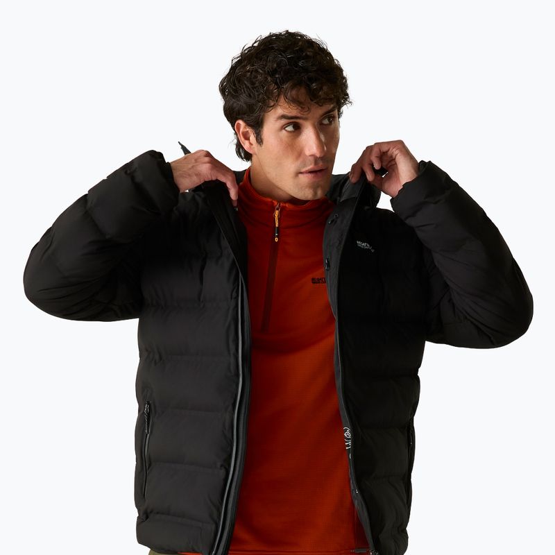 Férfi bélelt kabát REGATTA Altoro Thermal black/black 4
