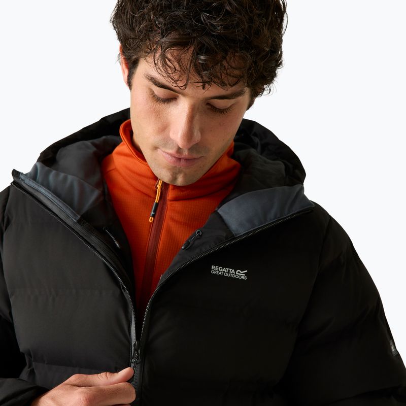 Férfi bélelt kabát REGATTA Altoro Thermal black/black 6
