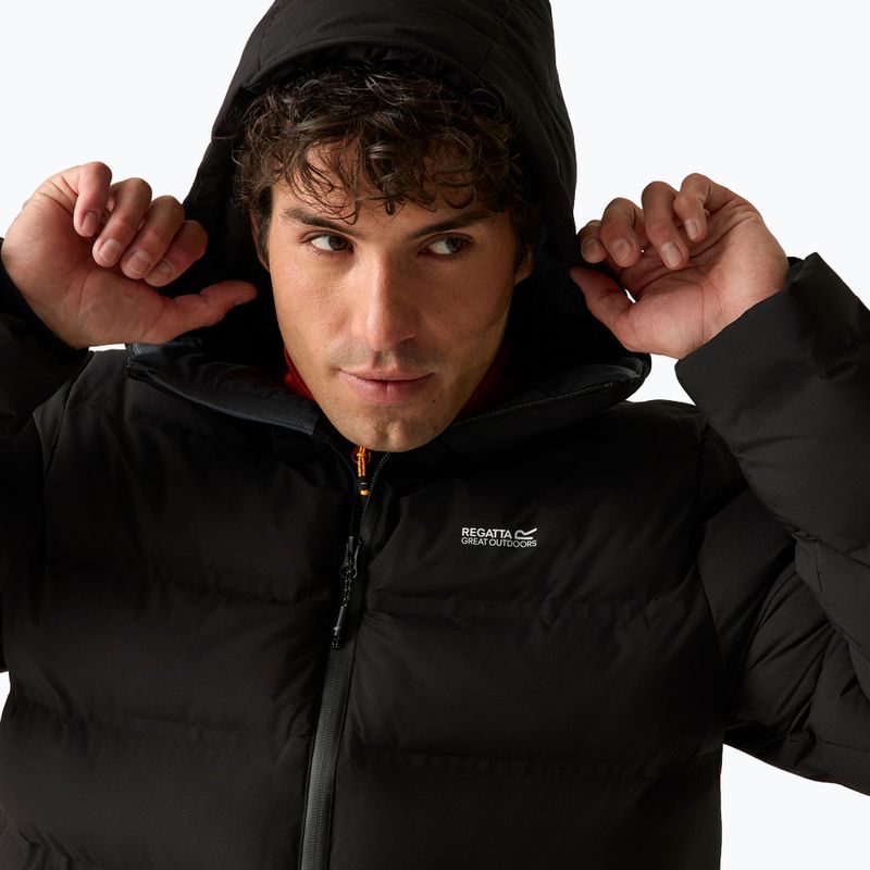 Férfi bélelt kabát REGATTA Altoro Thermal black/black 7