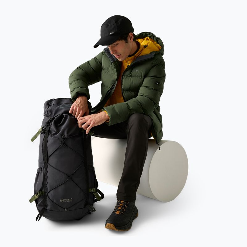 Férfi bélelt kabát REGATTA Altoro Thermal dark khaki/sunset 5