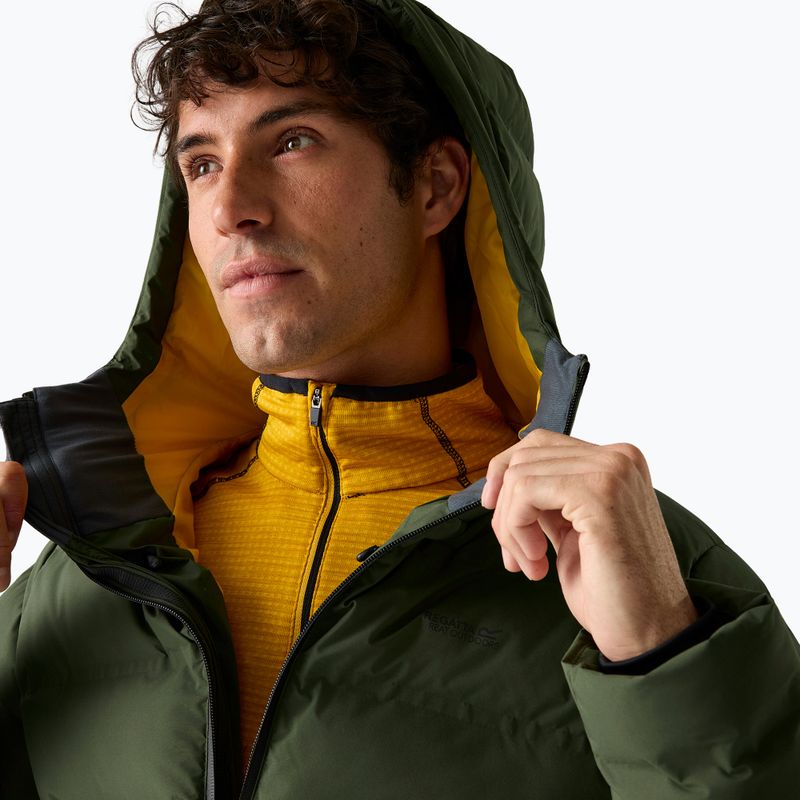 Férfi bélelt kabát REGATTA Altoro Thermal dark khaki/sunset 6