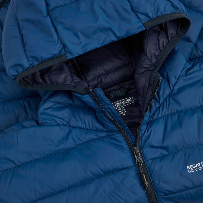 Férfi pehelykabát REGATTA Hooded Marizion aviator blue 4