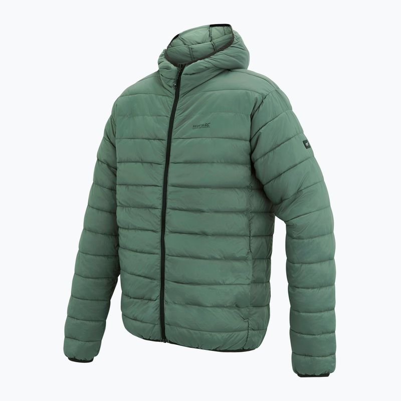 Férfi pehelykabát REGATTA Hooded Marizion dark forest green 3