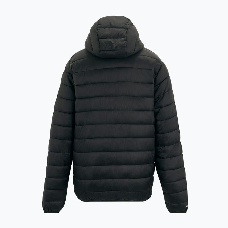 Férfi pehelykabát REGATTA Hooded Marizion black/burnt henna 10
