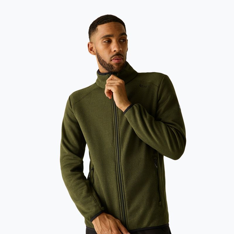 Férfi polár pulóver REGATTA Torrens dark khaki 3