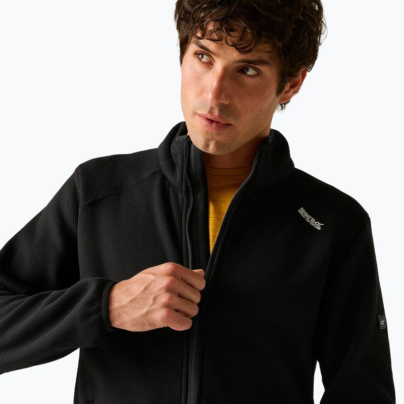 Férfi polár pulóver REGATTA Torrens black/black 6