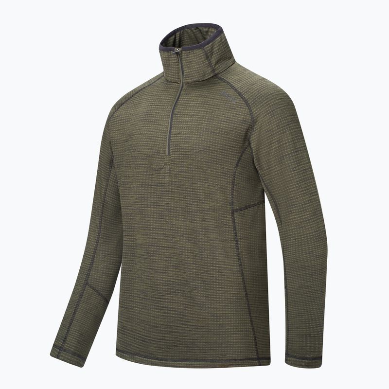 Férfi polár pulóver REGATTA Yonder II dark khaki 9