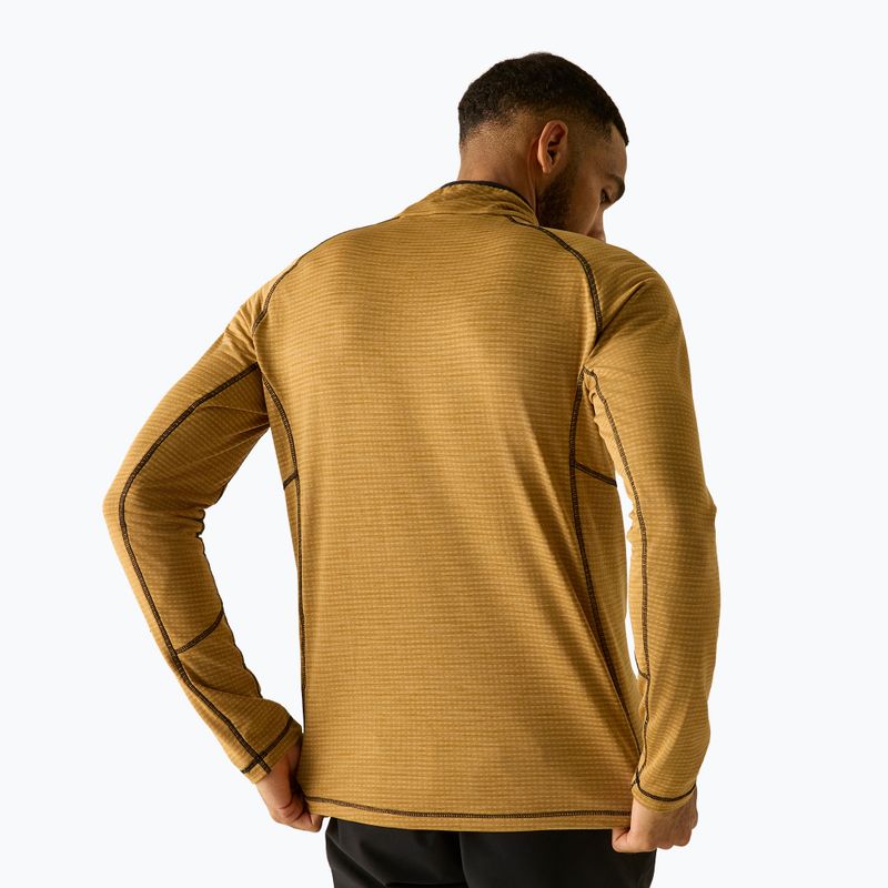 Férfi polár pulóver REGATTA Yonder II wood brown 4