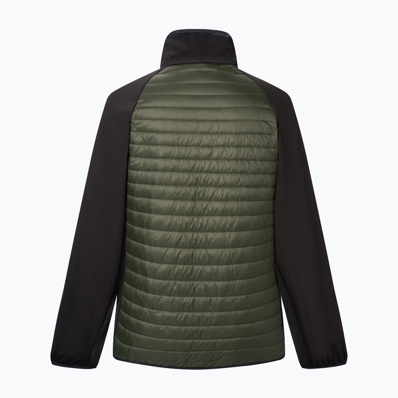 Férfi hibrid kabát REGATTA Clumber Hybrid dark khaki/black/sunset 8