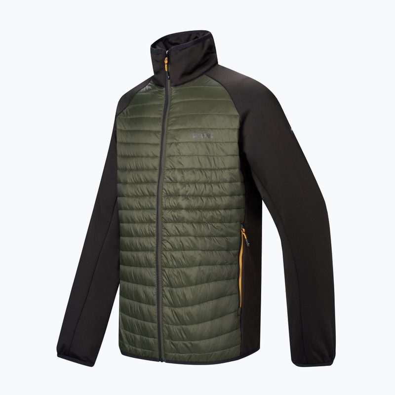 Férfi hibrid kabát REGATTA Clumber Hybrid dark khaki/black/sunset 9
