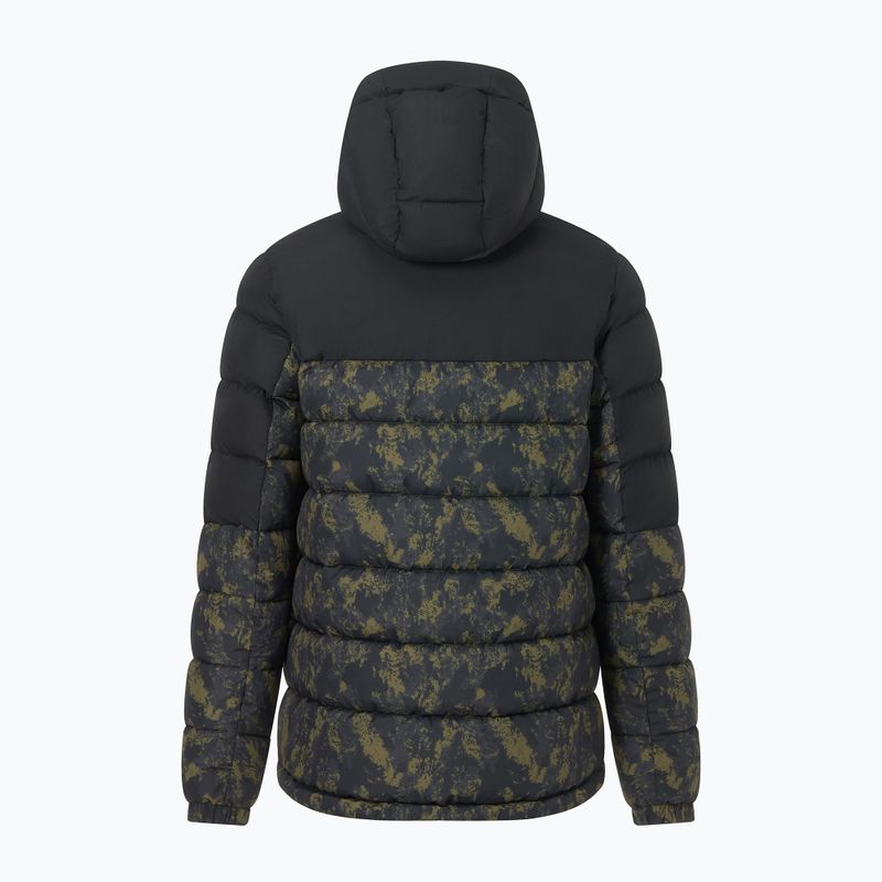 Férfi bélelt kabát REGATTA Aldthron textured print/black 9