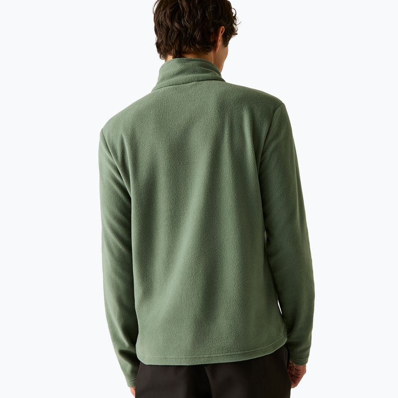 Férfi polár pulóver Regatta Thompson dark forest green 3