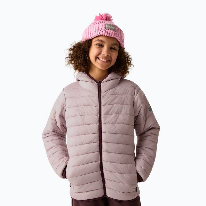 Gyermek pehelykabát Regatta Hooded Marizion powder lilac 5