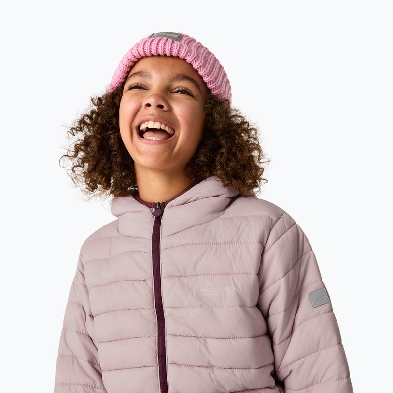 Gyermek pehelykabát Regatta Hooded Marizion powder lilac 9