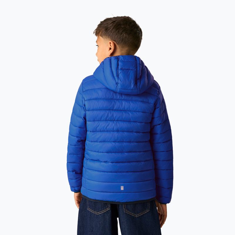 Gyermek pehelykabát REGATTA Hooded Marizion olympian blue/aviator blue 3
