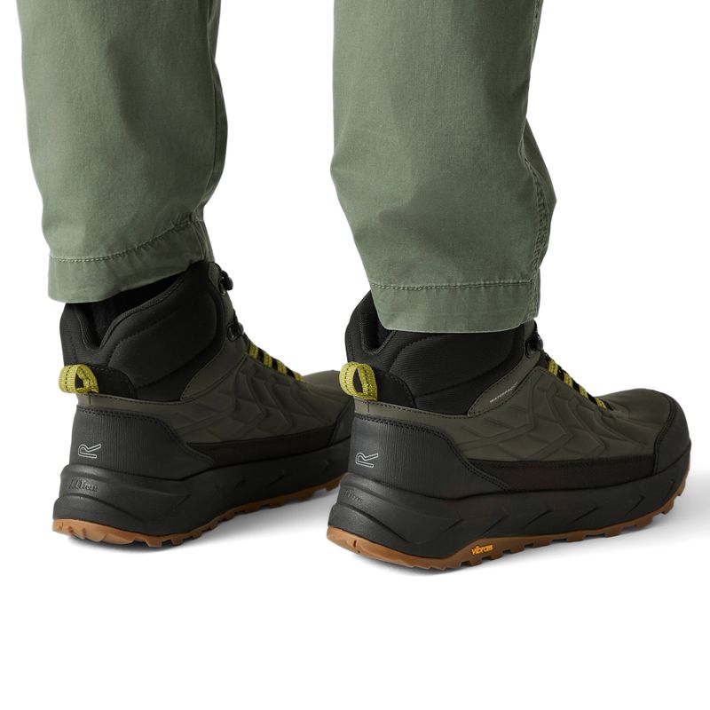 Férfi kirándulócipők REGATTA Onyx Mid dark khaki cyprus 7