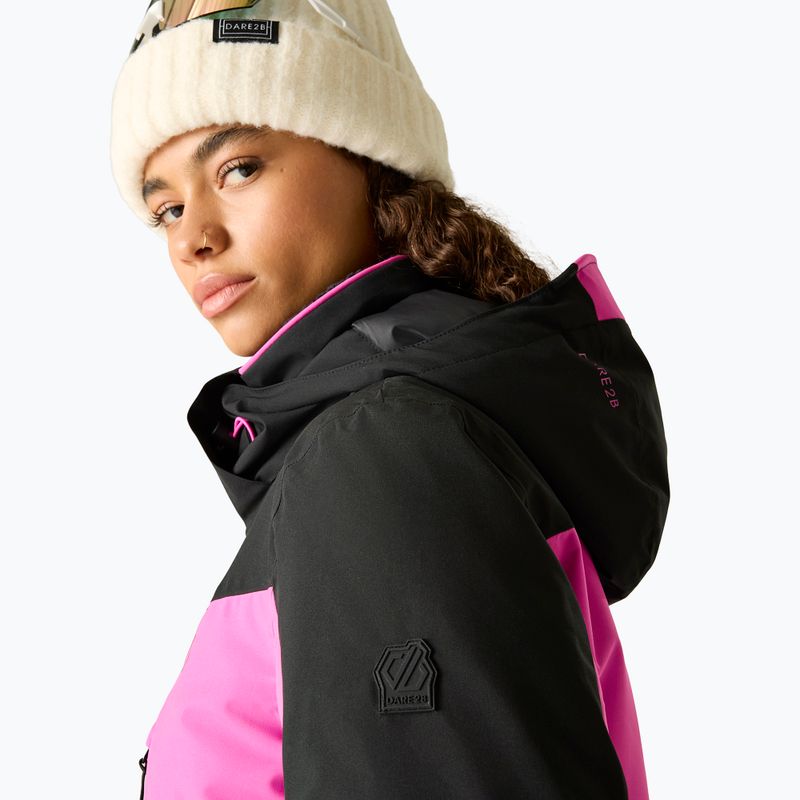 Női síkabát Dare 2b Carve It extreme pink/black 5