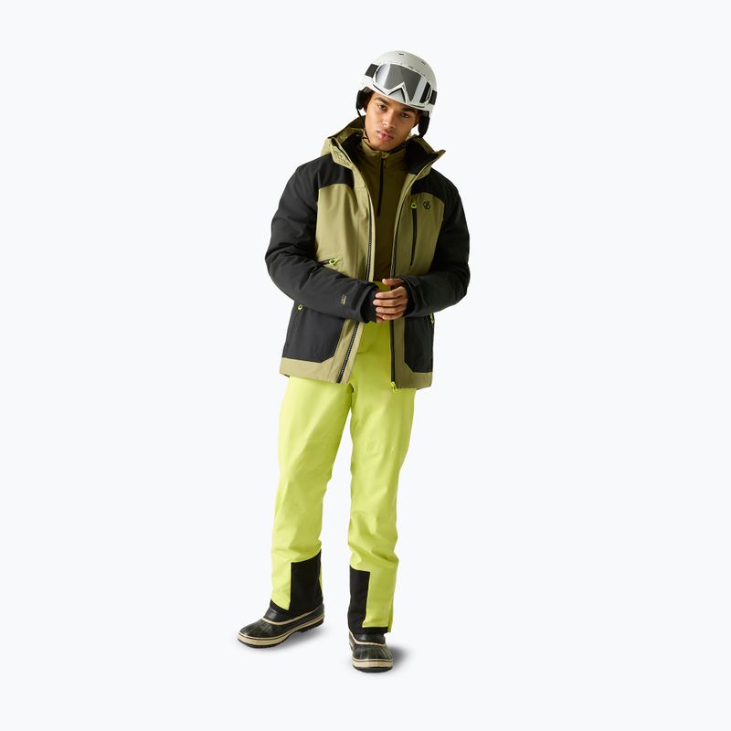 Férfi síkabát Dare2B Baseplate IV Jacket black/martini olive 2