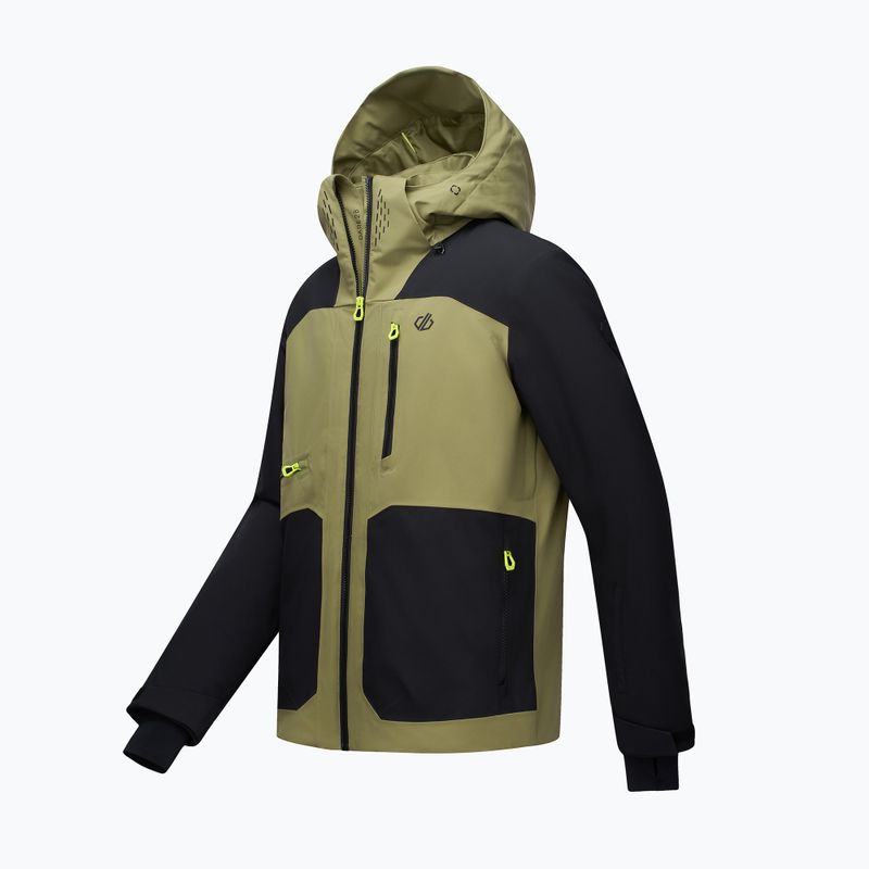 Férfi síkabát Dare2B Baseplate IV Jacket black/martini olive 12