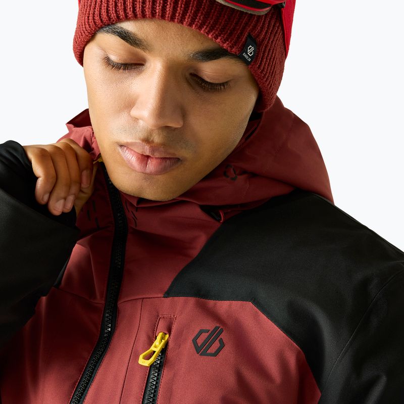Férfi síkabát Dare2B Baseplate IV Jacket black/rustic red 4