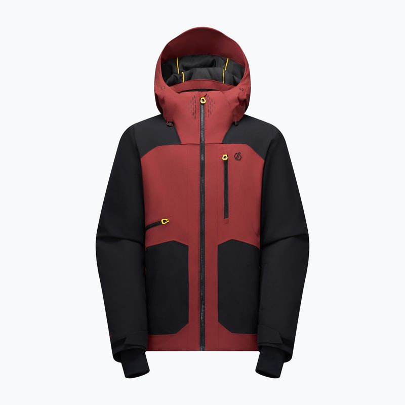 Férfi síkabát Dare2B Baseplate IV Jacket black/rustic red 10