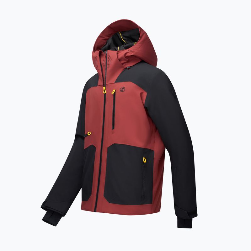 Férfi síkabát Dare2B Baseplate IV Jacket black/rustic red 12