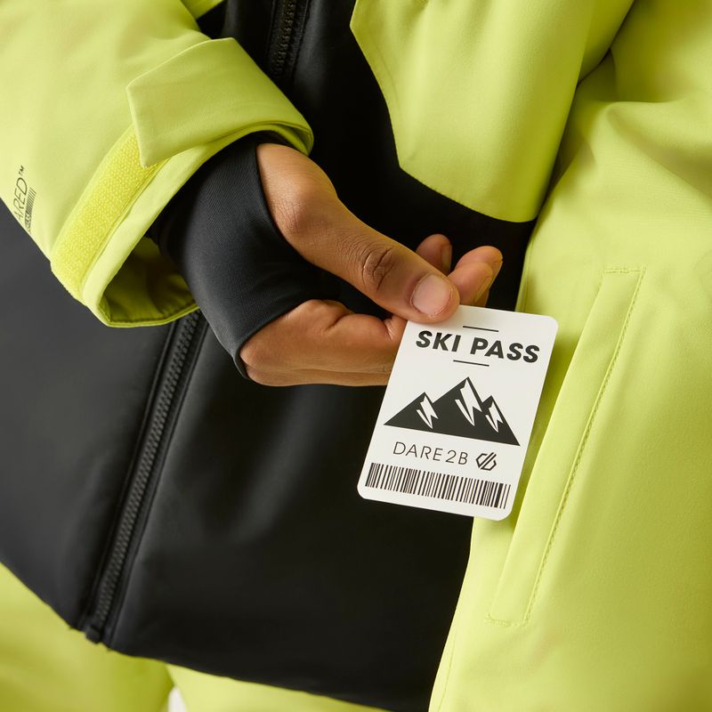 Férfi síkabát Dare2B Halfpipe IV Jacket mango mint/black 9