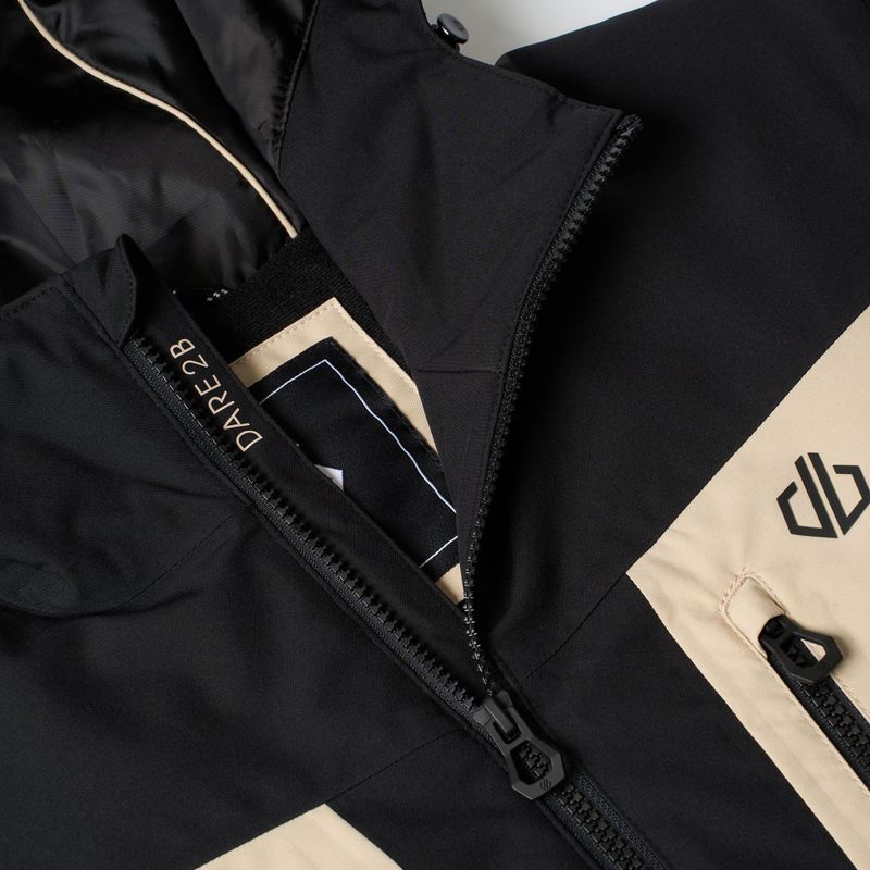 Férfi síkabát Dare2B Eagle IV Jacket black/white pepper 13