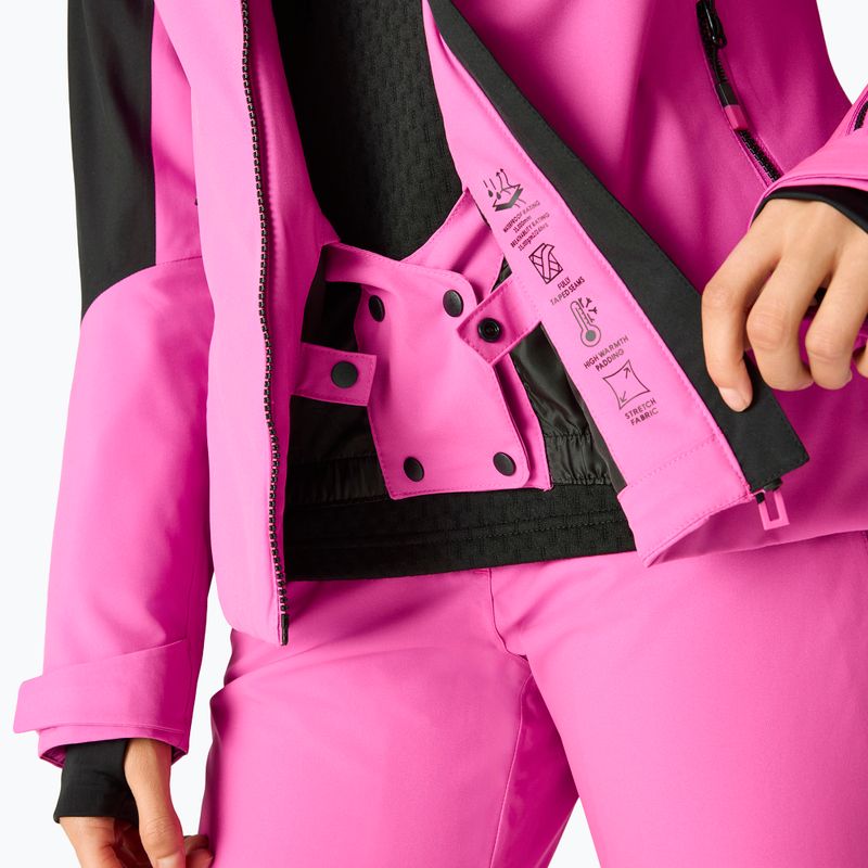 Női síkabát Dare2B Flurry III Jacket extreme pink/black 8