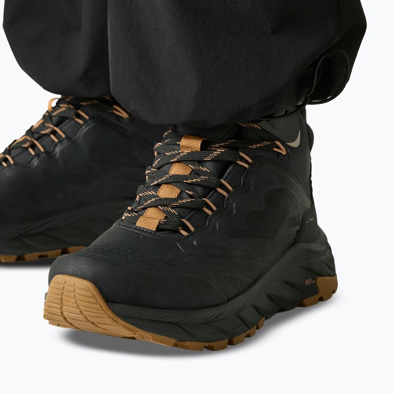 Férfi kirándulócipők REGATTA Derino Mid Black/Rubber 6