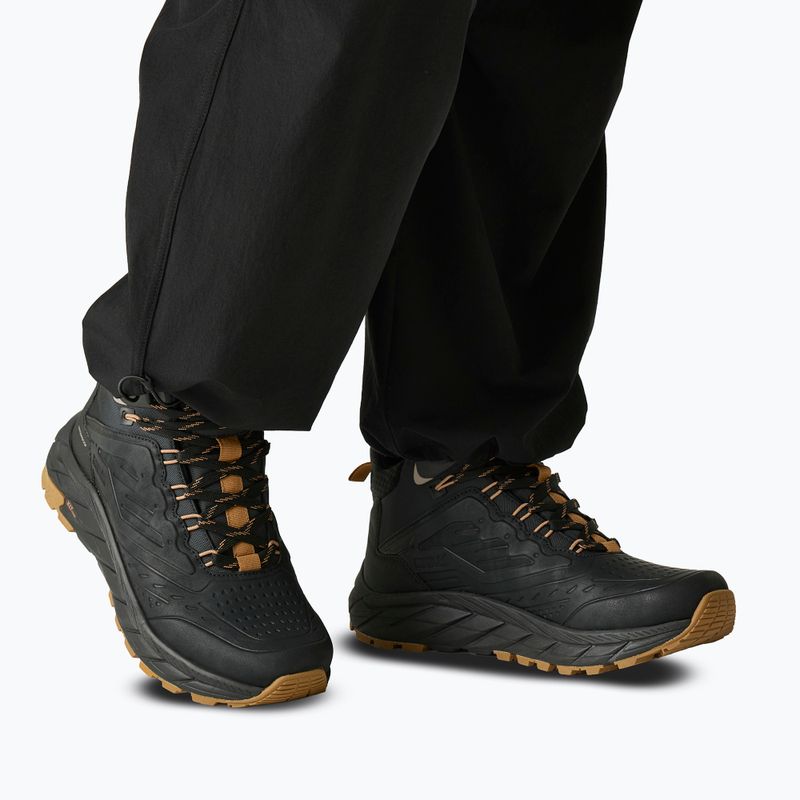 Férfi kirándulócipők REGATTA Derino Mid Black/Rubber 7