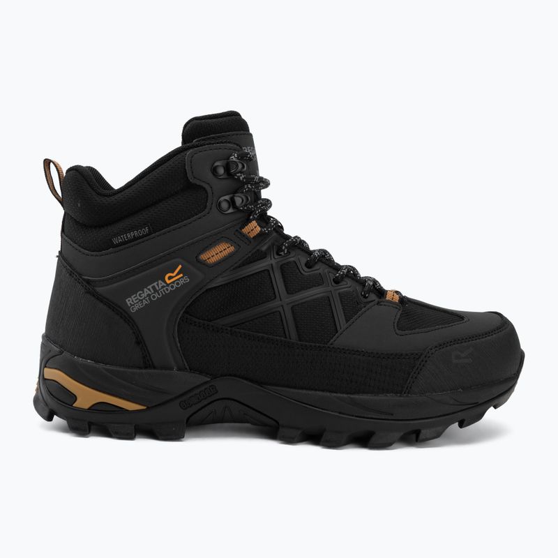Férfi túracipők REGATTA Samaris III black/ash/wood 2