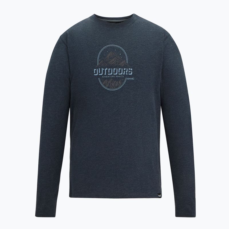 Férfi hosszú ujjú póló REGATTA Maylow navy original outdoors 7