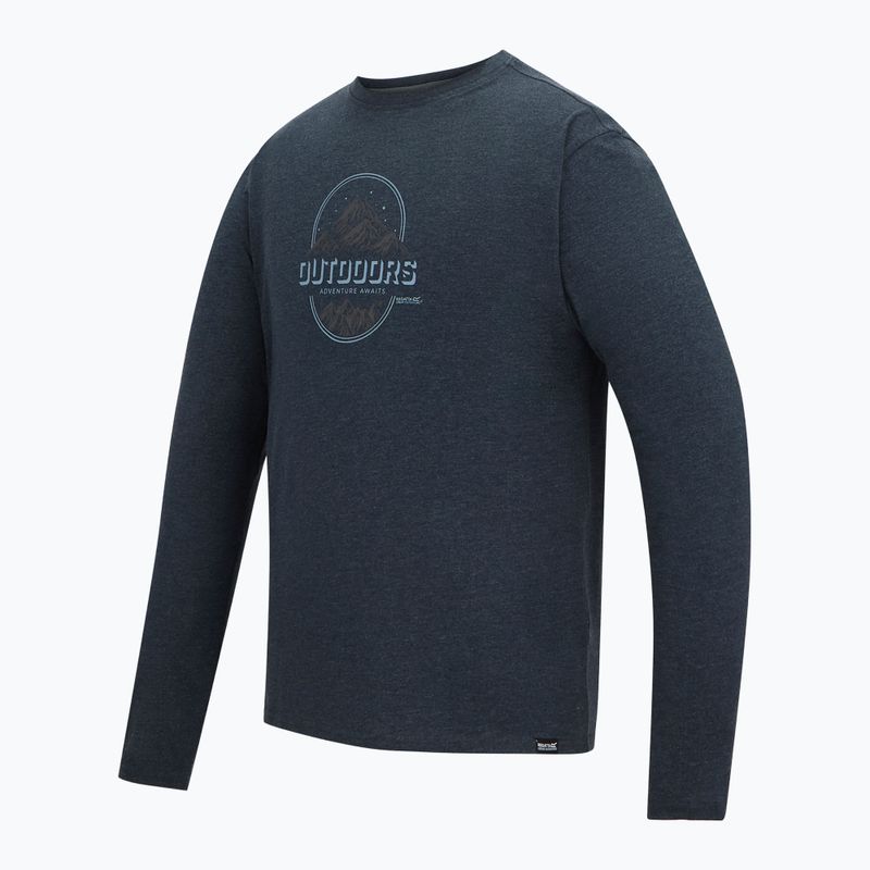 Férfi hosszú ujjú póló REGATTA Maylow navy original outdoors 9